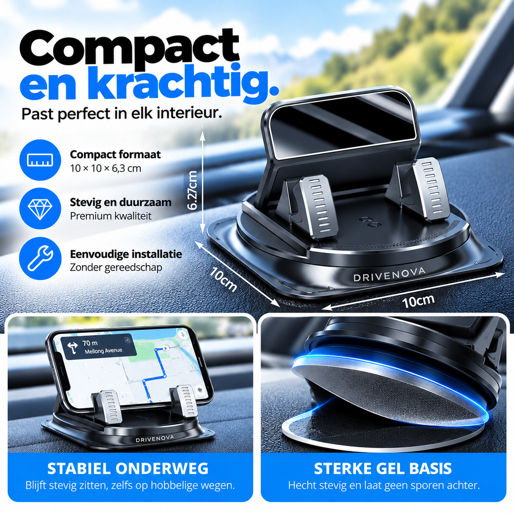 360° Dashboard Telefoonhouder