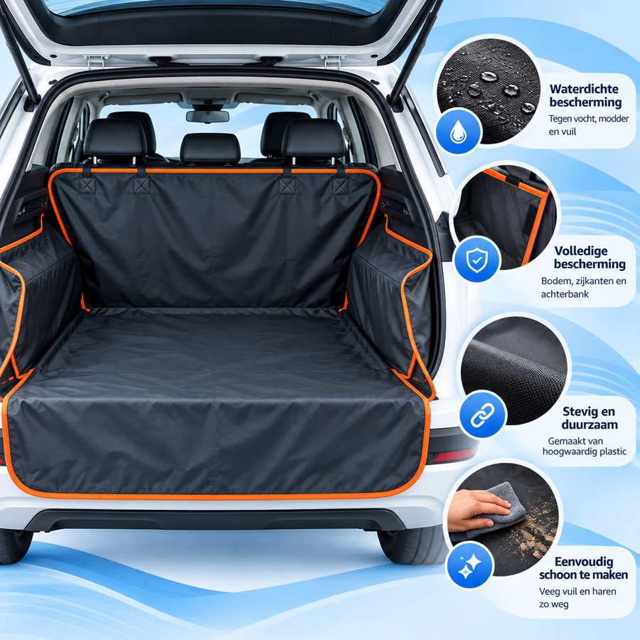 Housse de protection de coffre pour chien DriveNova – Déperlant