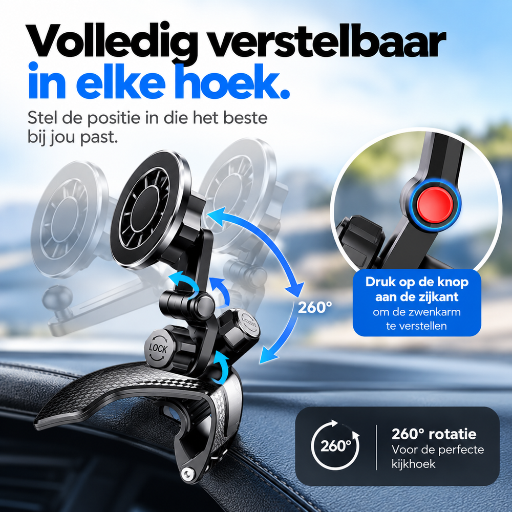 DashGrip Magnetische Dashboard Telefoonhouder