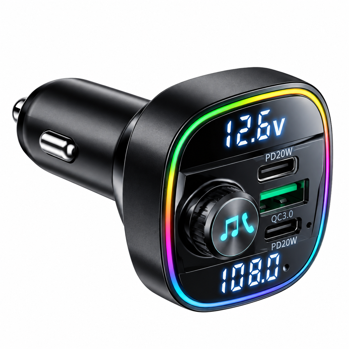 Bluetooth FM Transmitter & Snellader