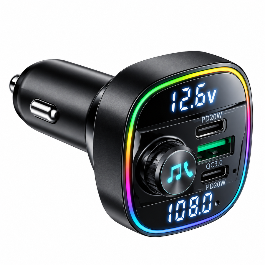 Bluetooth FM Transmitter & Snellader