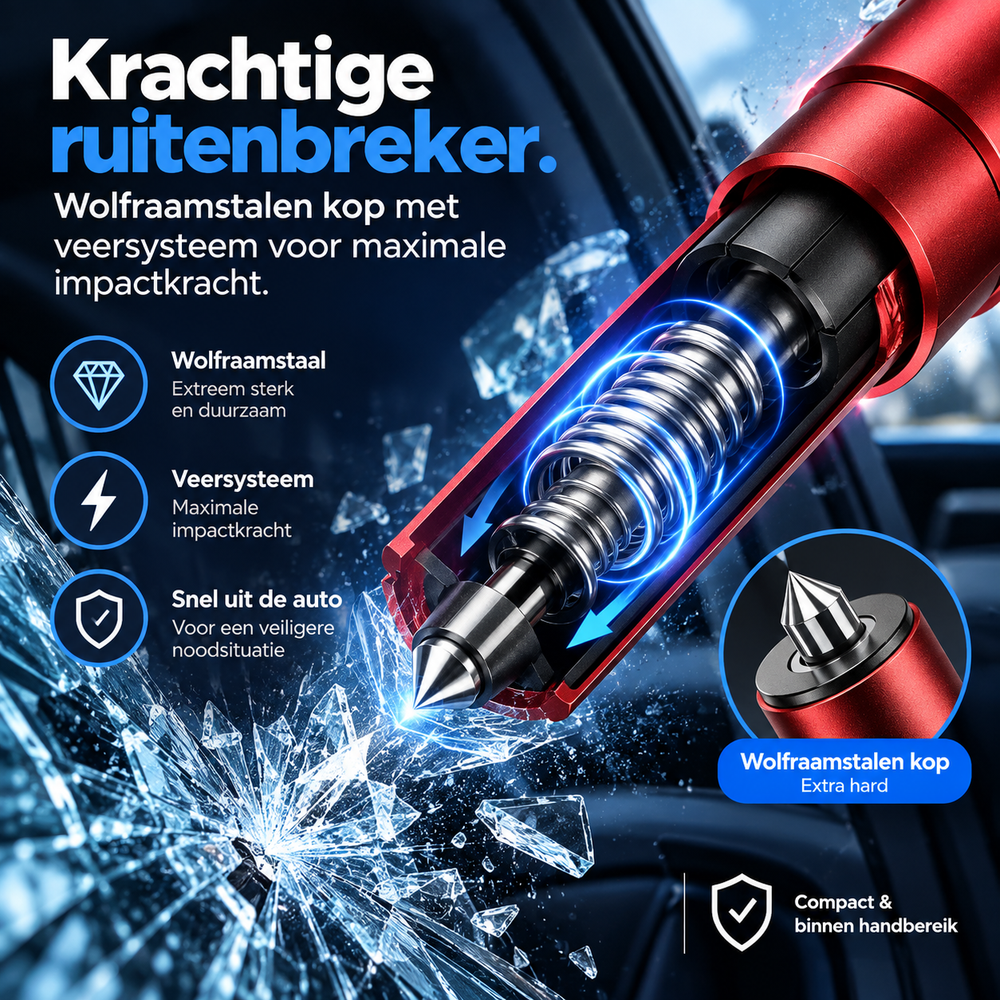 Rescue Pro Noodhamer & Gordelsnijder